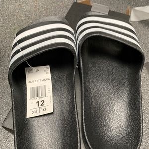 NWT men’s adidas slides